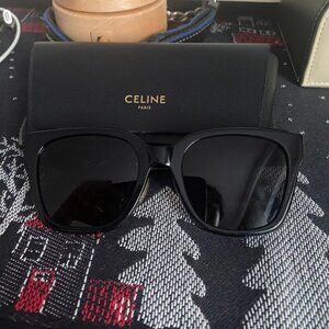 Celine Black Triomphe Sunglasses